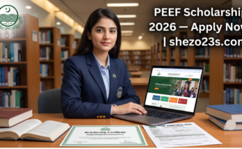 peef scholarship 2026 eligibility application process last date