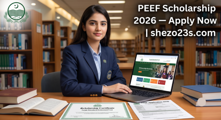 peef scholarship 2026 eligibility application process last date